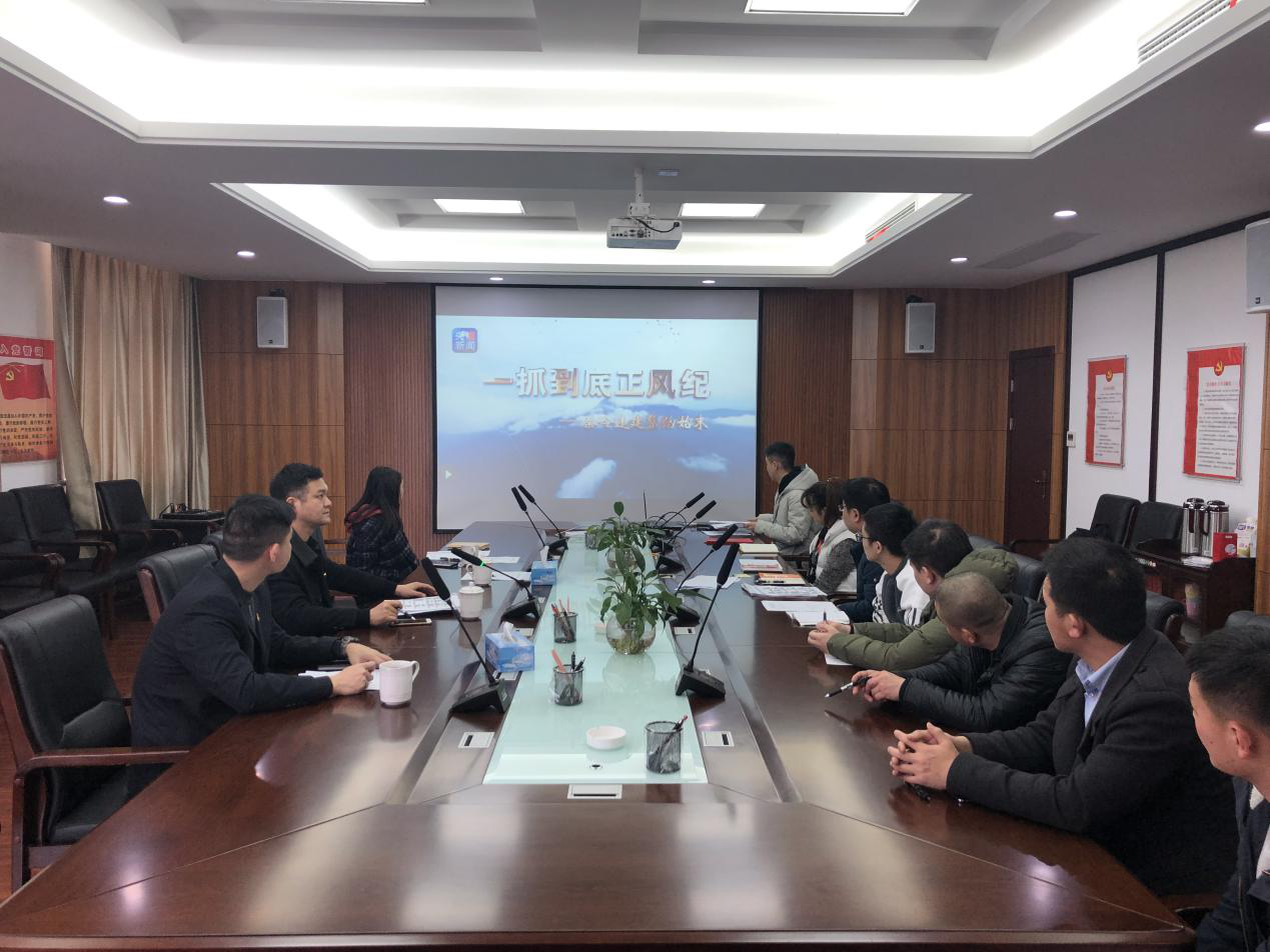 南昌城投土地开发公司组织寓目《一抓究竟正风纪——秦岭违建别墅整治委屈》_w66国际app